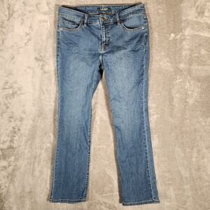 Lauren Ralph Lauren LRL Jeans Women's 4P 30X27 Blue Premier Straight Blue Wash